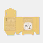 Bedankt voor het "zijn" hier bruiloft gunst dozen bedankdoosjes (Uitgevouwen)