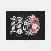 Bedankt voor het zijn van mijn vrienden fleece deken (Voorkant (Horizontaal))