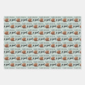 Bedankt voor het zoete ompakken van papierbladen inpakpapier vel (Voorkant 3)