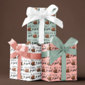 Bedankt voor het zoete ompakken van papierbladen inpakpapier vel