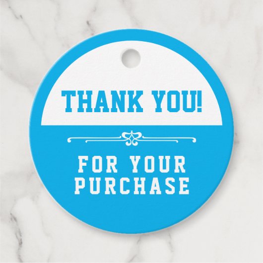 Bedankt voor je aankoop bedankjes labels (Voorkant)