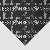 Bedankt voor je beste man tissuepapier (Detail)