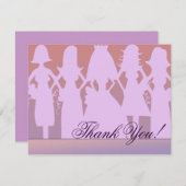 Bedankt voor je bruidsmeisje (Voorkant / Achterkant)