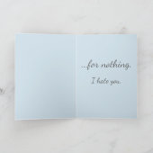 Bedankt voor je creditcard (Binnen)