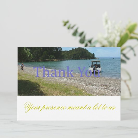 Bedankt voor je creditcard kaart (Staand voorkant)