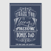 Bedankt voor je Geweldige bonusvader - Stepdad (Voorkant)