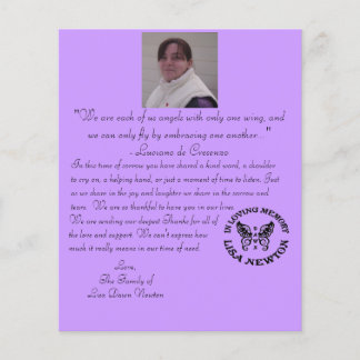 Bedankt voor je kaarten