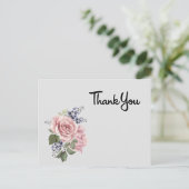 Bedankt voor je kaartje briefkaart (Staand voorkant)