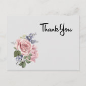 Bedankt voor je kaartje briefkaart (Voorkant)