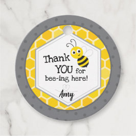 Bedankt voor je komst - Bumble Bee Bedankjes Labels