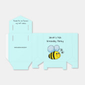 Bedankt voor je komst naar mijn verjaardagsfeestje bedankdoosjes (Uitgevouwen)