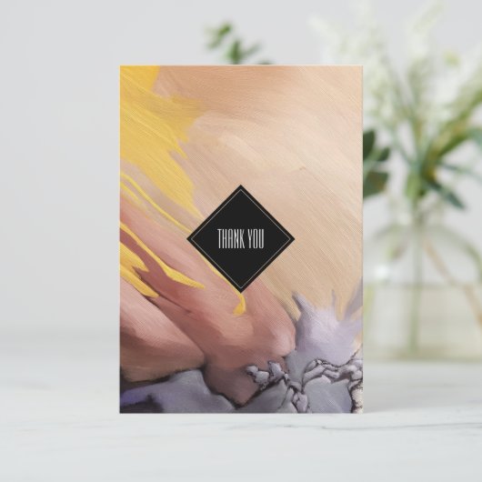 Bedankt voor je komst naar mijn verjaardagskaarten kaart (Staand voorkant)