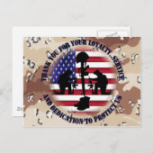 Bedankt voor je Loyalty....... Briefkaart (Voorkant / Achterkant)