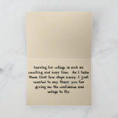 Bedankt voor je moeder en papa Monarch Butterfly C (Binnen)