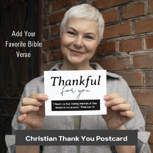 Bedankt voor je Philemon Prayer Briefkaart