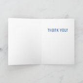 Bedankt voor je service kaart (Binnen)