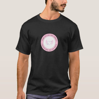 Bedankt voor je steun t-shirt
