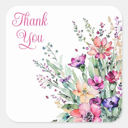 Bedankt voor je stickers (Voorkant)