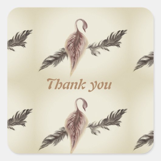 Bedankt voor je stickers (Voorkant)