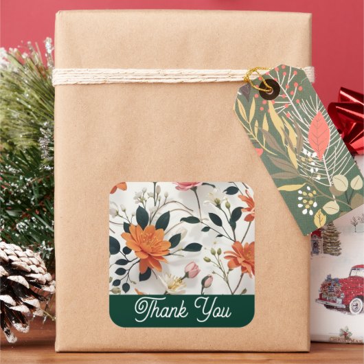 Bedankt voor je stickers (Feestdagen)