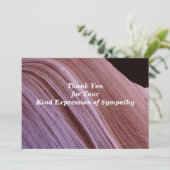 Bedankt voor je sympathie Sandstone Canyon (Staand voorkant)