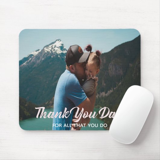 Bedankt voor je vader Muismat (Met muis)