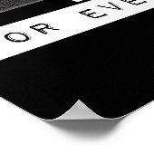 Bedankt voor je verlichting poster (Hoek)