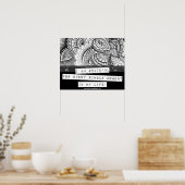 Bedankt voor je verlichting poster (Keuken)