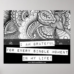 Bedankt voor je verlichting poster