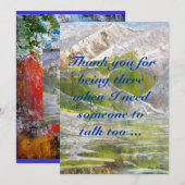 Bedankt voor je vriendschap (Voorkant / Achterkant)