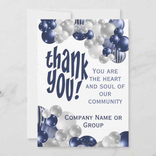 Bedankt voor je waardering (Voorkant)