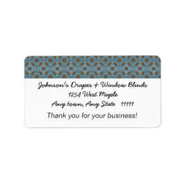 Bedankt voor je zakelijke adresetiketten etiket