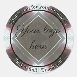 Bedankt voor je zakelijke stickers