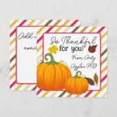 bedankt voor jullie vrijwilligers dank je cadeau (Voorkant / Achterkant)