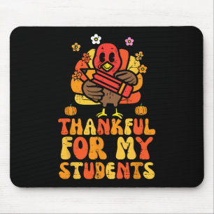 Bedankt voor mijn studenten Thanksgiving Herfst le Muismat
