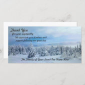 Bedankt voor sympathiebetuigingen (Voorkant / Achterkant)