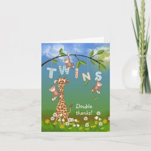 Bedankt voor Twin Shower (Voorkant)