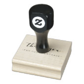 Bedankt voor uw aankoop 	rubberstempel (Stempel)