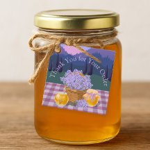 Bedankt voor uw bestelling Lavendel & Honey Rustic