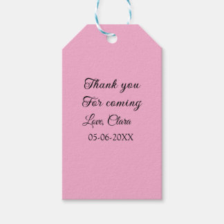 bedankt voor uw komst naam toevoegen tekstbericht  cadeaulabel