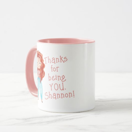 Bedankt voor uw Mok (Voorkant links)