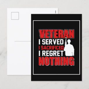 Bedankt voor uw service: Veteranendag 2025 Feestdagenkaart