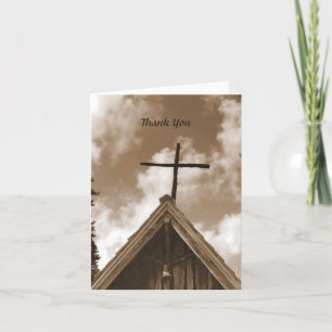 Bedankt voor uw sympathie, Old Church Sepia Note K