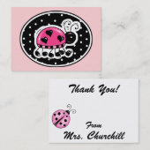 Bedankt voor Visitekaartjes ! SRF (Voorkant / Achterkant)