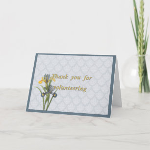 Bedankt voor vrijwilligerswerk, Nederlands Iris,