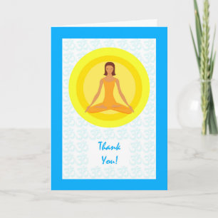 Bedankt voor Yoga Instuctor, Yoga Pose Design
