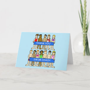 Bedankt voor zwemcoach