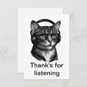 Bedankt vriend voor het luisteren (Voorkant / Achterkant)