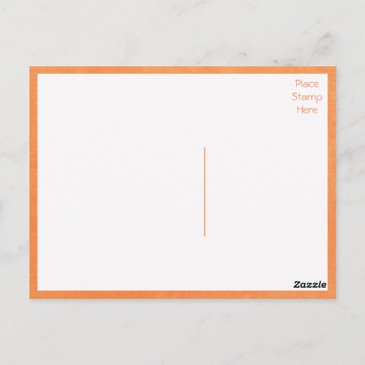 Bedankt Waterverf Roze & Oranje Bloem Briefkaart (Achterkant)