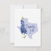 Bedankt Y'all Bluebonnet Texas (Voorkant)